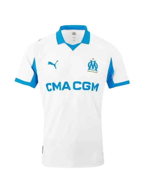 Maillot Olympique Marseille Domicile 2025/26 - Authentic