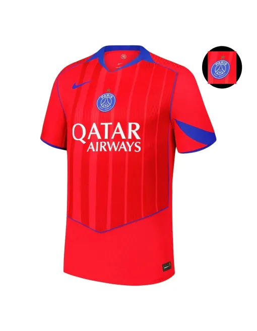 Maillot Psg Third 2025/26 Avec Étoile Eiffel - Authentic