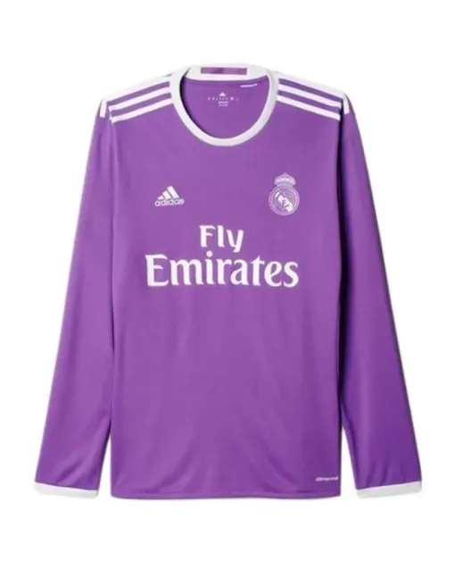 Maillot Real Madrid Extérieur 2016/17 Ml