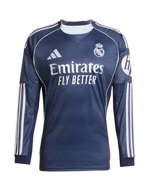 Maillot Real Madrid Extérieur 2025/26 Ml