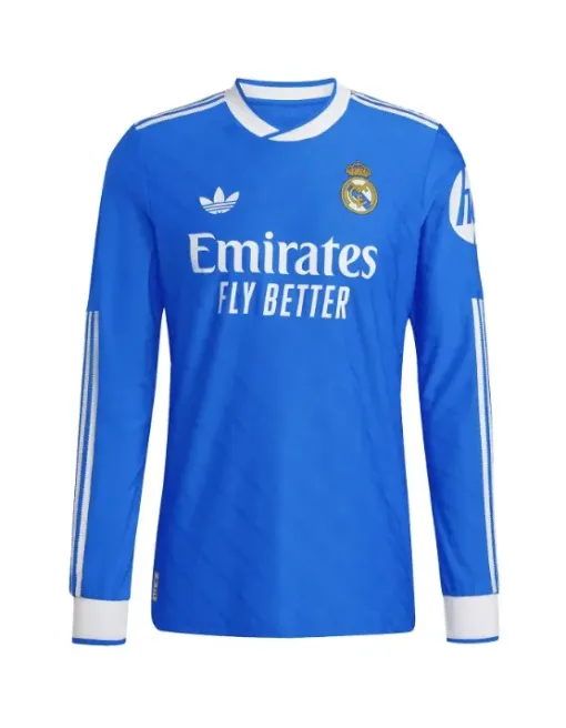 Maillot Real Madrid Third 2025/26 Ml - Authentic