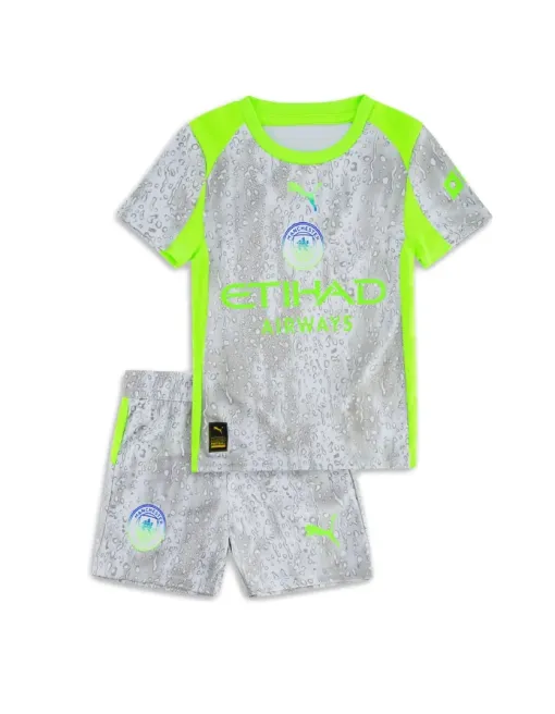 Manchester City Third 2025/26 Junior Kit