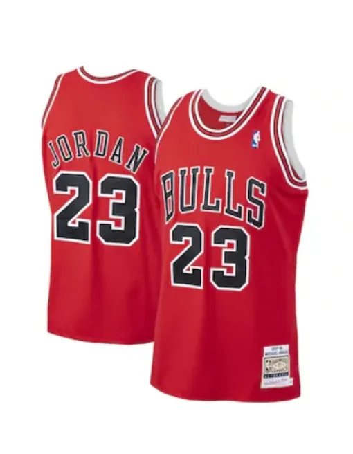 Michael Jordan Chicago Bulls Mitchell & Ness - Red
