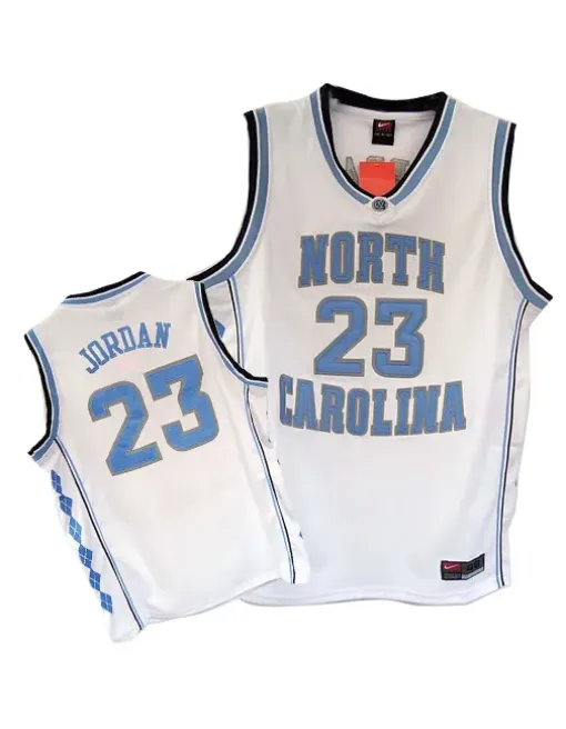 Michael Jordan North Carolina [blanc]