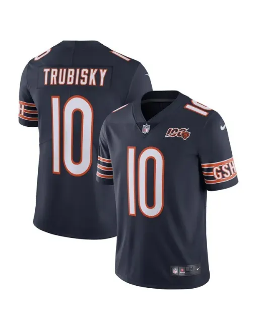 Mitchell Trubisky Chicago Bears - Navy