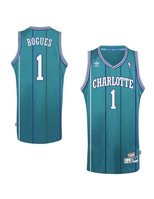 Muggsy Bogues Charlotte Hornets [road]