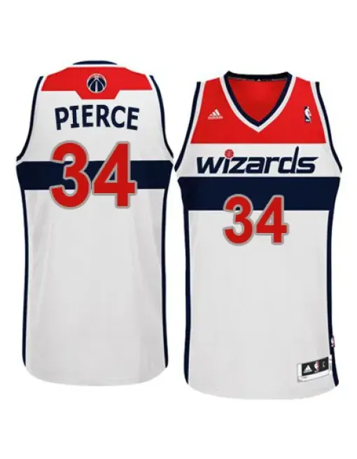 Paul Pierce Washington Wizards - White