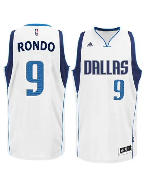 Rajon Rondo Dallas Mavericks - Blanc