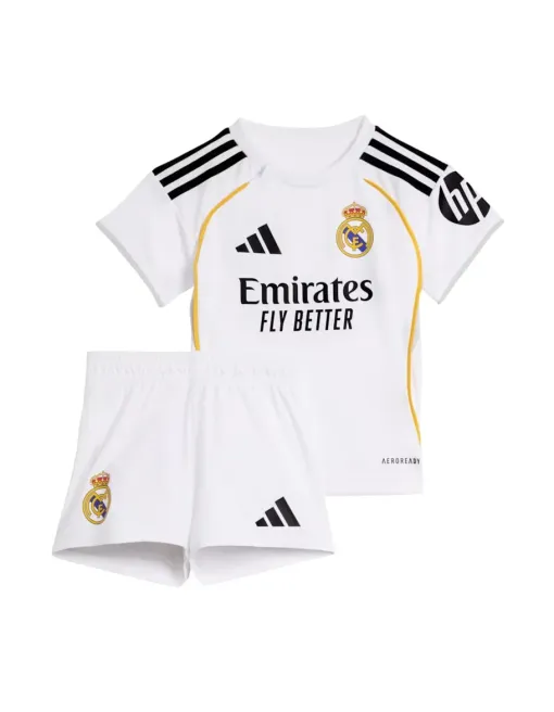Real Madrid Domicile 2025/26 Junior Kit