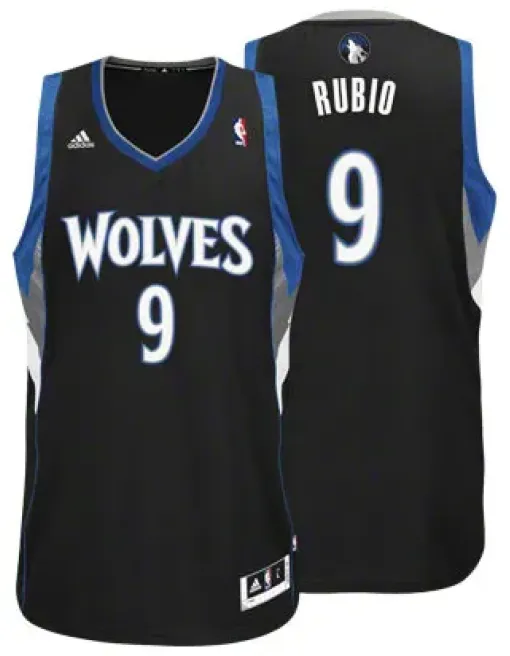 Ricky Rubio Minnesota Timberwolves [noir]