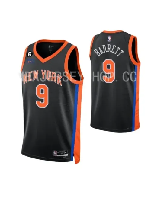 Rj Barrett New York Knicks 2022/23 - City Edition