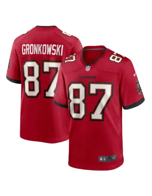 Rob Gronkowski Tampa Bay Buccaneers - Red