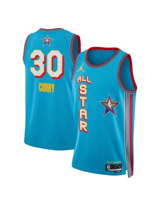 Stephen Curry - 2025 All-star Light Blue