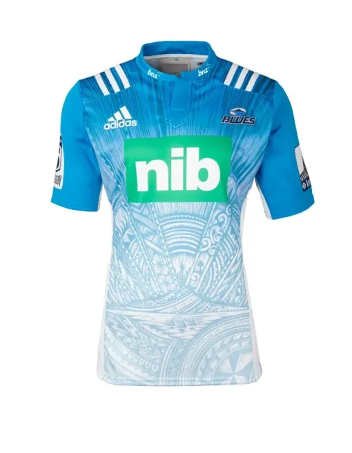 Super Rugby Blues Alternate Shirt S/s 2017