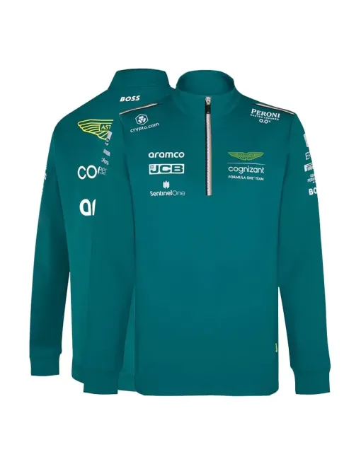 Sweat à Demi-zip Aston Martin 2024