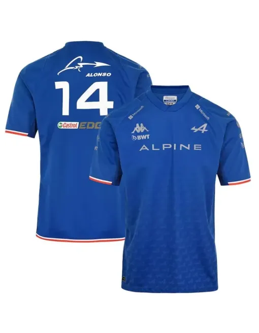 T-shirt Équipe Alpine F1 Team 2022 - Fernando Alonso