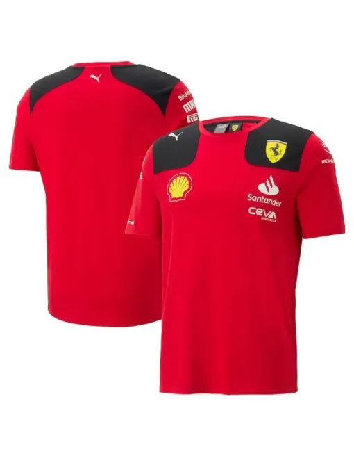 T-shirt Équipe Scuderia Ferrari 2023