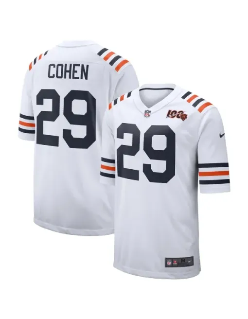 Tarik Cohen Chicago Bears - White