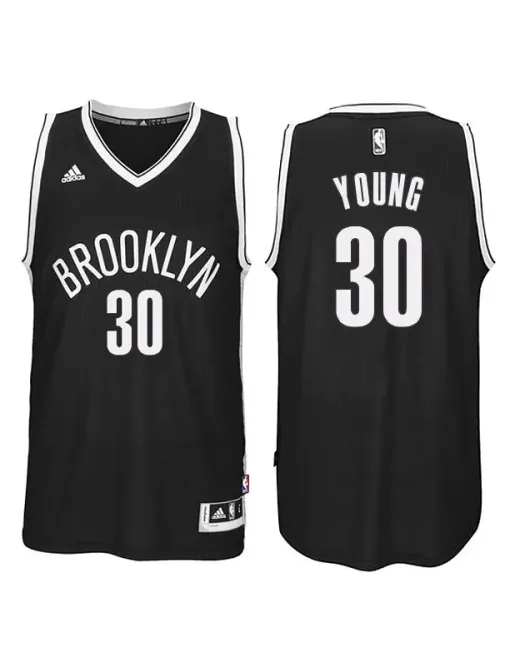 Thaddeus Young Brooklyn Nets - Black