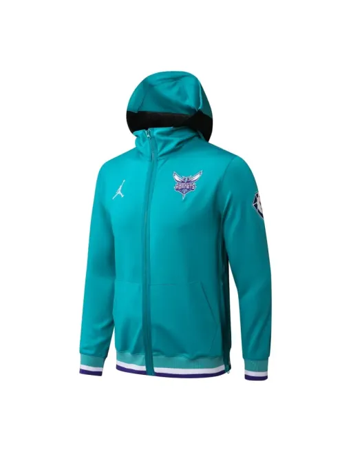 Veste Zippé à Capuche Charlotte Hornets