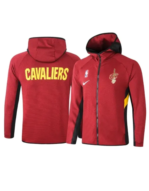Veste Zippé à Capuche Cleveland Cavaliers - Red