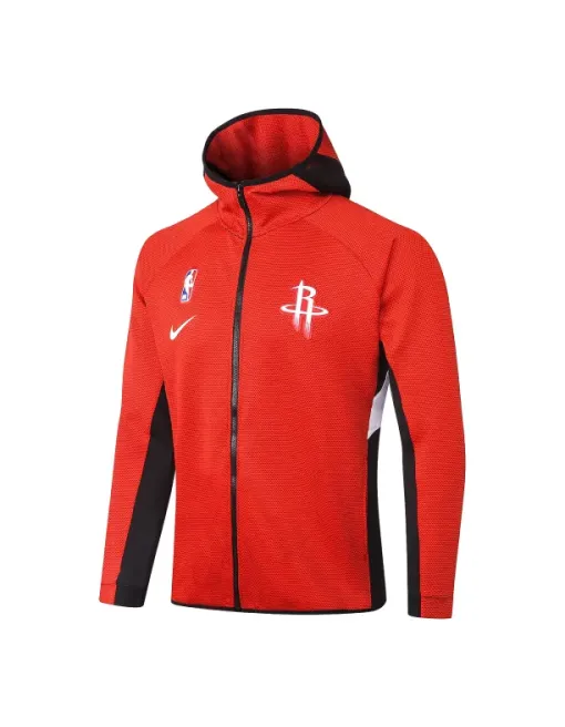 Veste Zippé à Capuche Houston Rockets - Red
