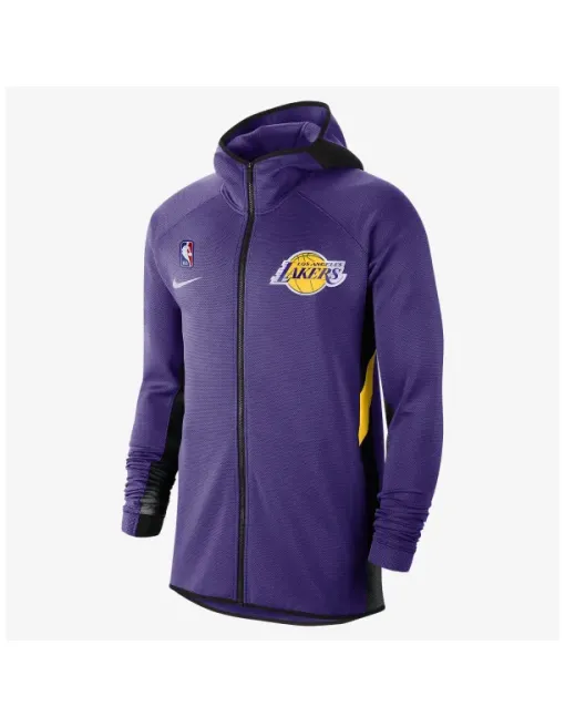 Veste Zippé à Capuche Los Angeles Lakers - Purple