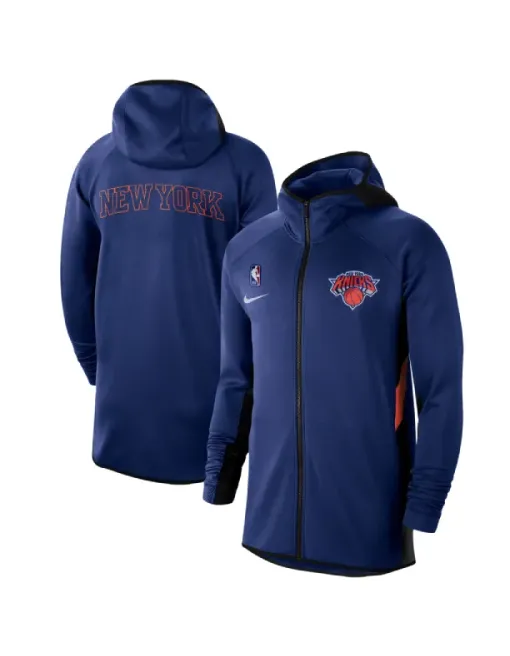 Veste Zippé à Capuche New York Knicks - Blue