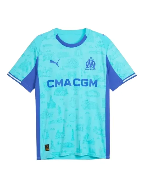 Maillot Gardien 4e Olympique De Marseille 2025/26