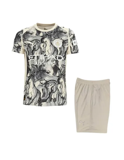 Manchester City Année Du Cheval 2025/26 Kit Junior