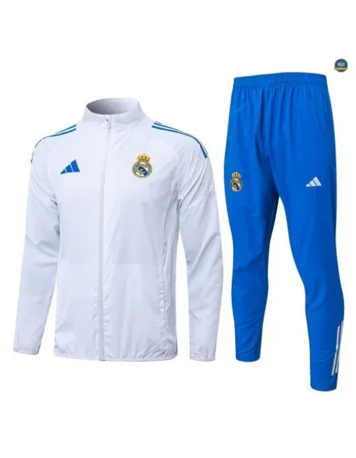 Coupe vent Real Madrid 2026/27 Blanc