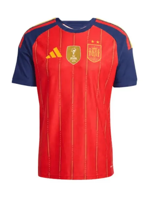 Maillot Espagne Domicile 2026 Authentic - 2 Étoiles