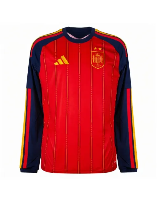 Maillot Espagne Domicile 2026 Ml - 2 Étoiles