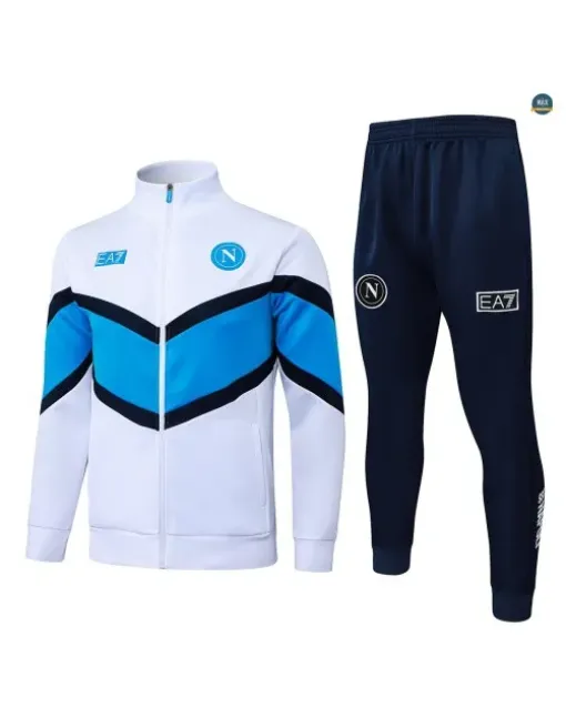 Veste Survetement Enfant foot Naples 2026/27 Blanc