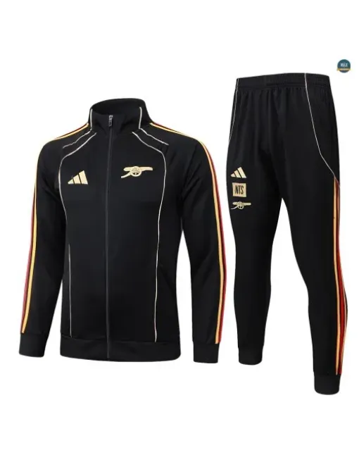 Veste Survetement foot Arsenal 2026/27 Noir