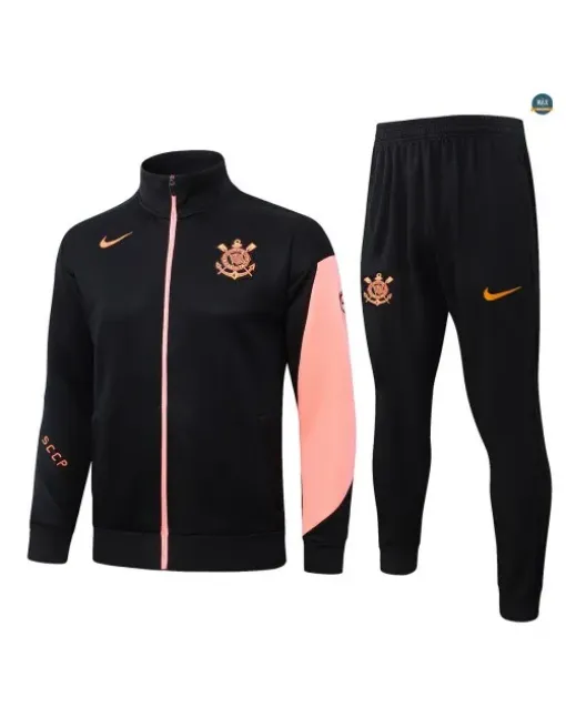 Veste Survetement foot Corinthians 2026/27 Noir/Orange
