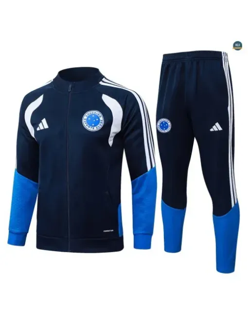 Veste Survetement foot Cruzeiro 2026/27 Bleu Marine