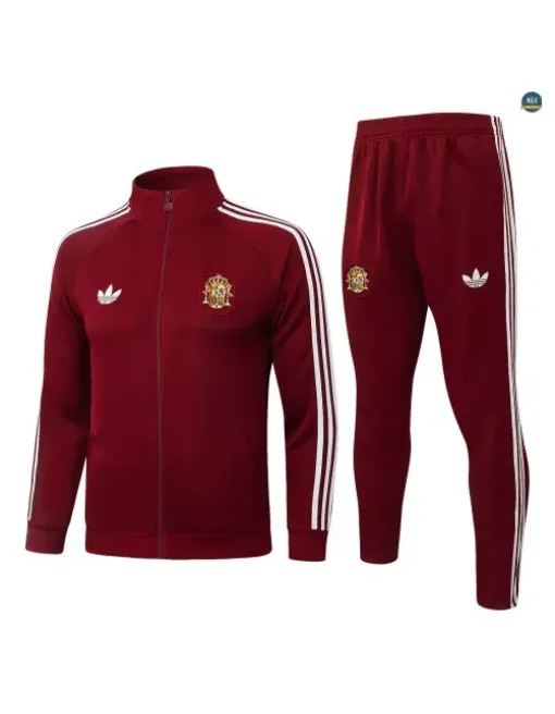 Veste Survetement foot Espagne 2026/27 Rouge