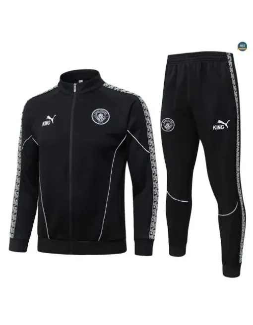 Veste Survetement foot Manchester City 2026/27 Noir