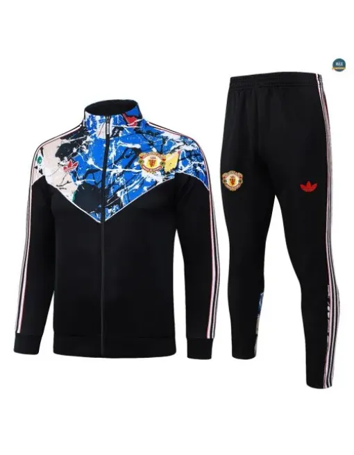 Veste Survetement foot Manchester United 2026/27 Noir