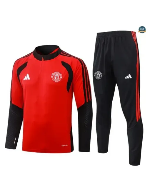 Acheter Survetement Foot Manchester United 2026/27 Rouge