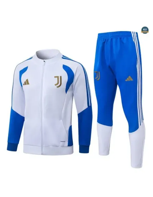 Acheter Veste Survetement Enfant Foot Juventus 2026/27 Blanc