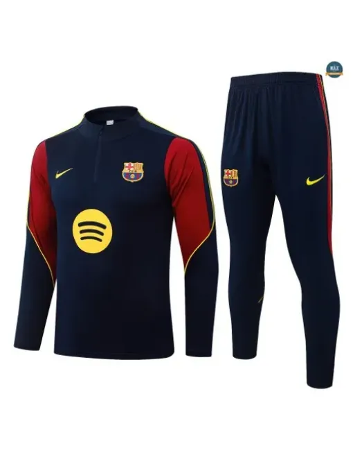 Achetez Survetement Foot Barcelone 2026/27 Bleu Marine