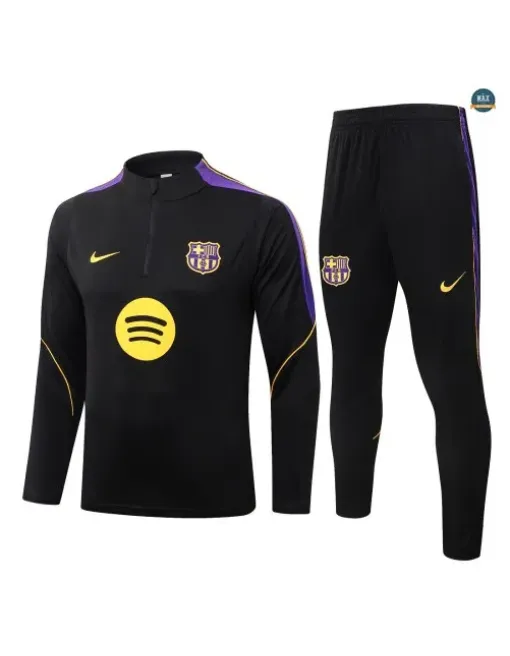 Marque Survetement Foot Barcelone 2026/27 Noir