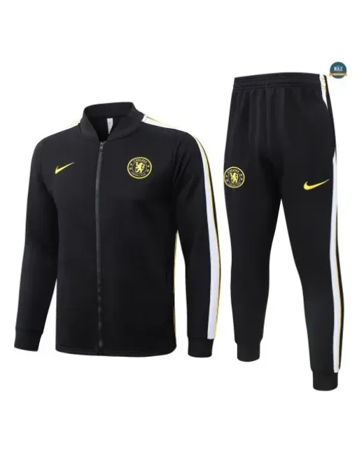 Marque Veste Survetement Enfant Foot Chelsea 2026/27 Noir
