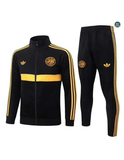 Soldes Veste Survetement Foot AFC Ajax 2026/27 Noir