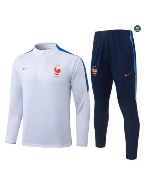 Survetement Enfant Foot France 2026/27 Blanc