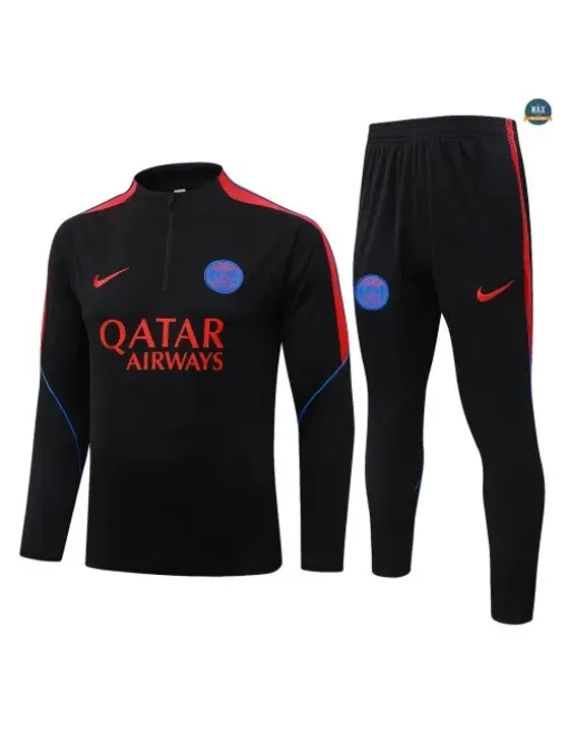 Survetement Foot Paris Saint Germain 2026/27 Noir/Rouge