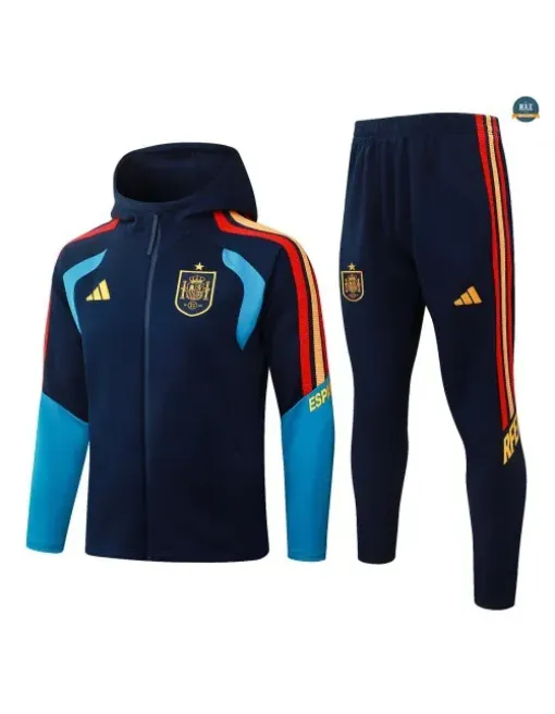 Veste Survetement Enfant Foot Espagne à capuche 2026/27