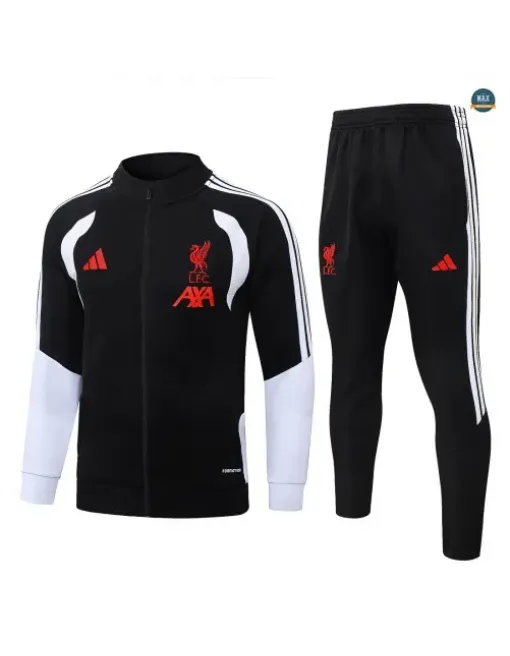 Veste Survetement Enfant Foot Liverpool 2026/27 Noir